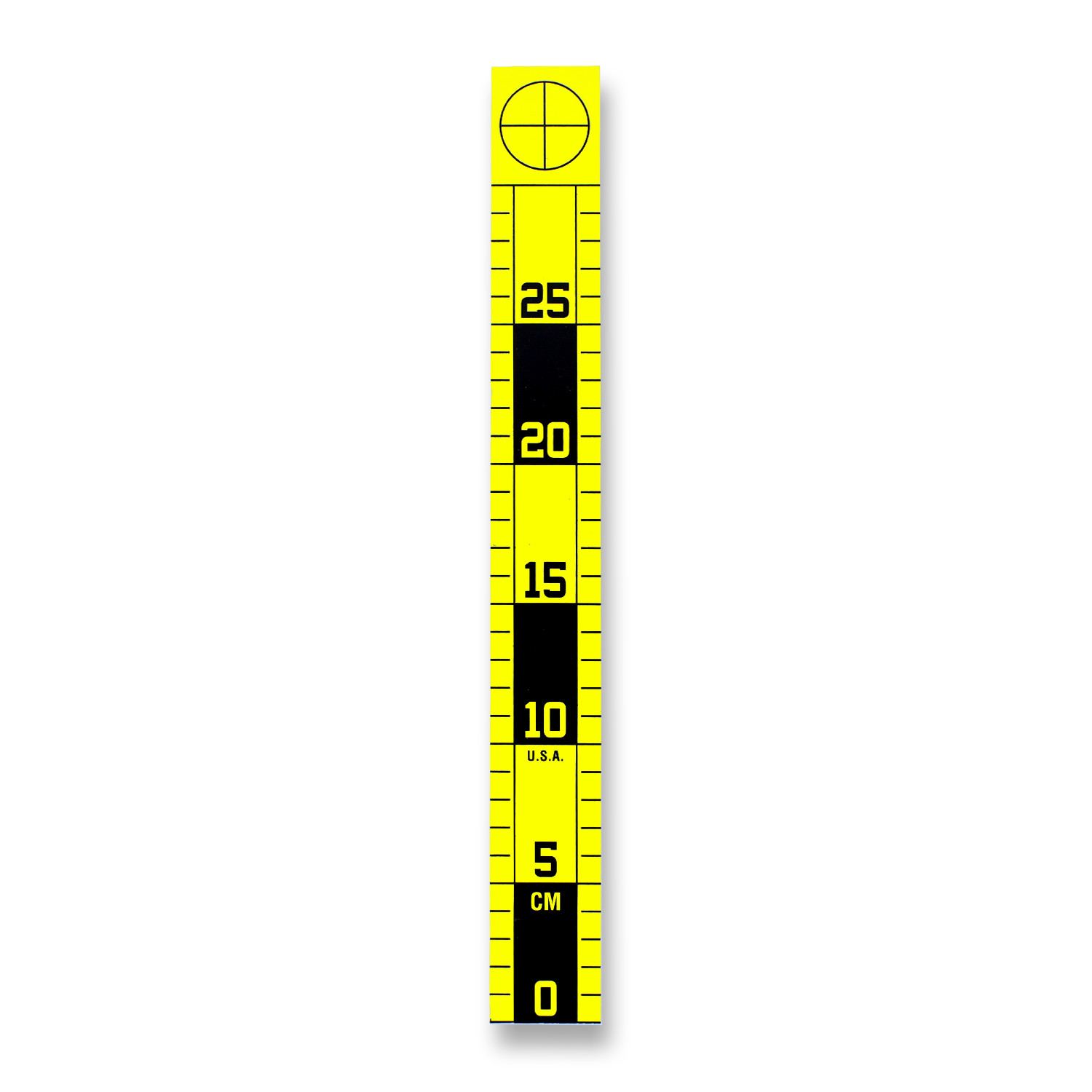 Metric 2-Sided Ruler - 30cm Left to Right or 30cm Vertical